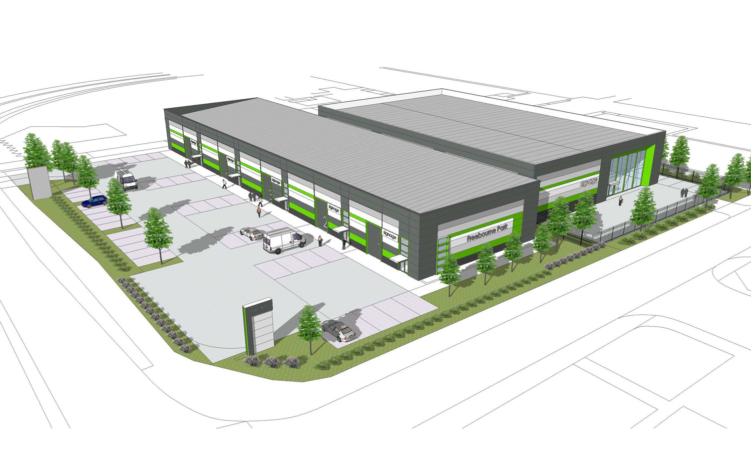 Freebournes Industrial Estate, Witham